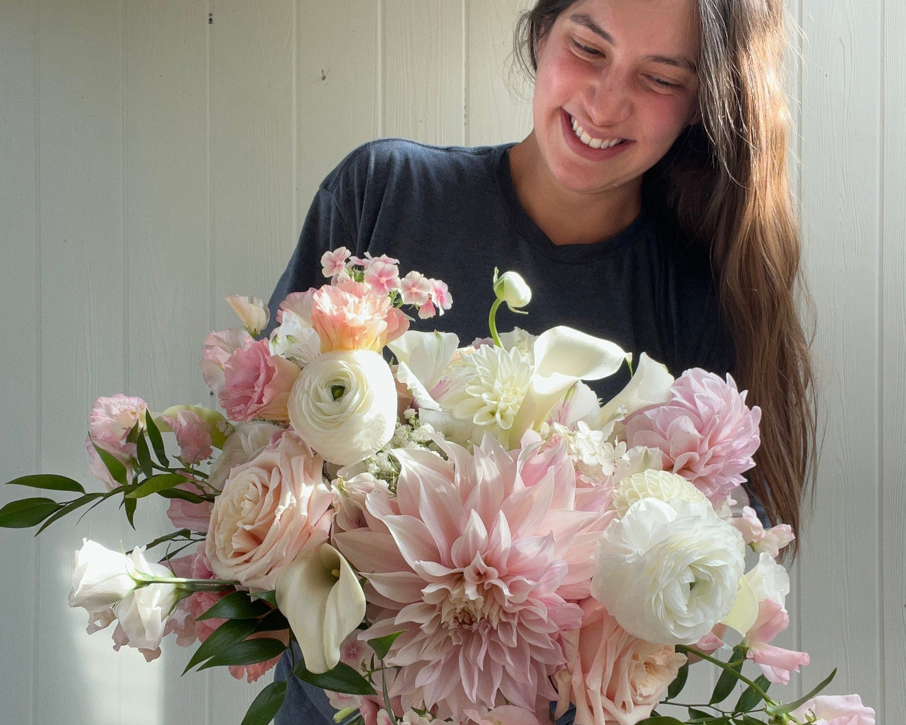 wedding florist, Gasport NY, B's Flowers