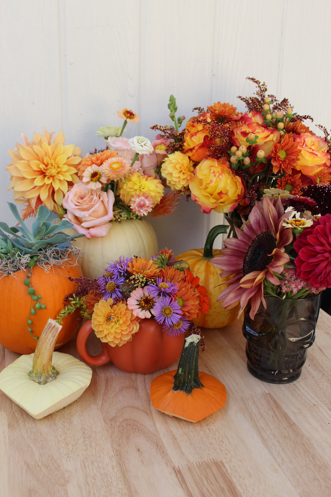 Pumpkins and fall florals are here!
