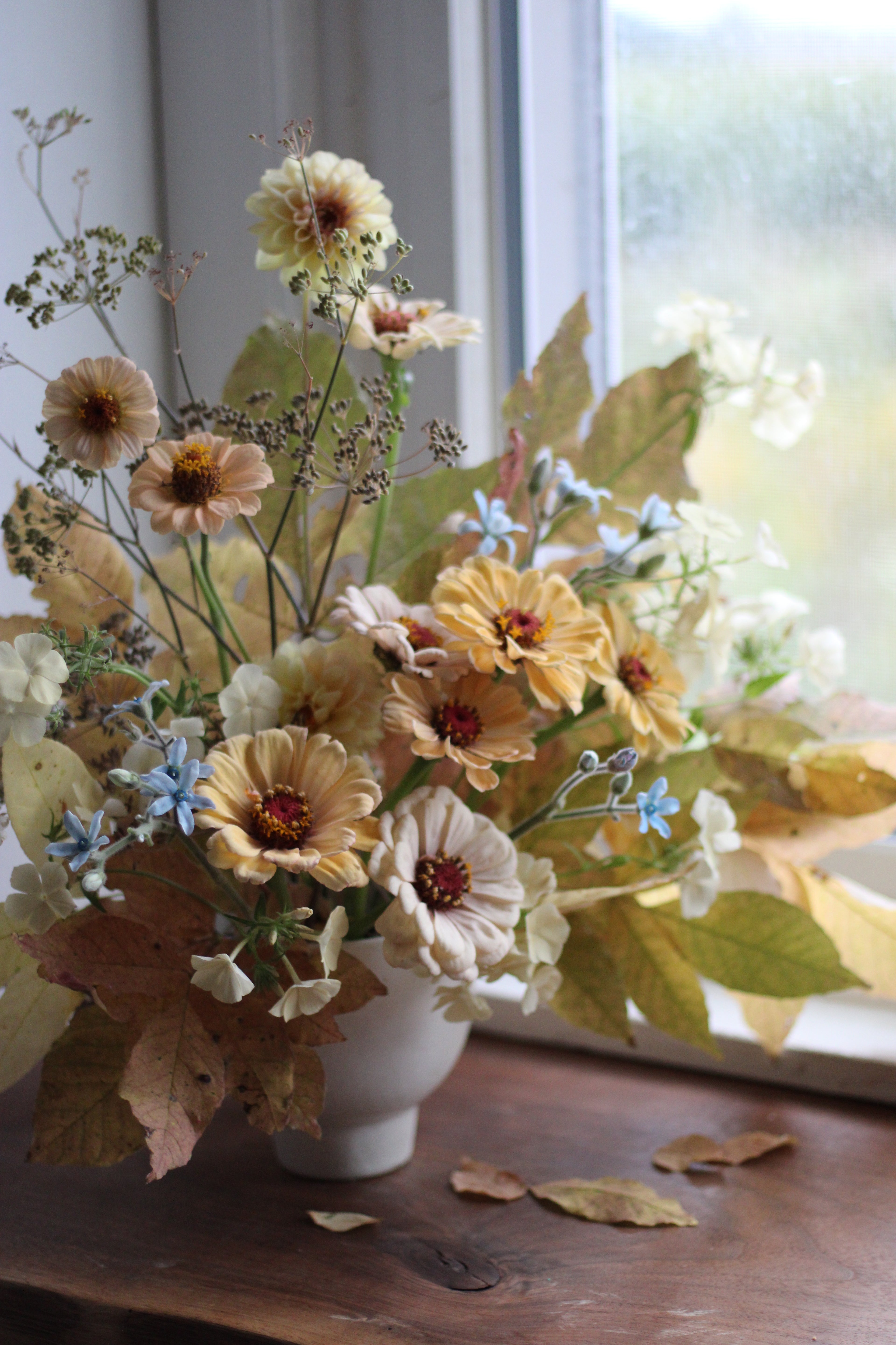 fall bouquet by b's flowers in gasport, ny