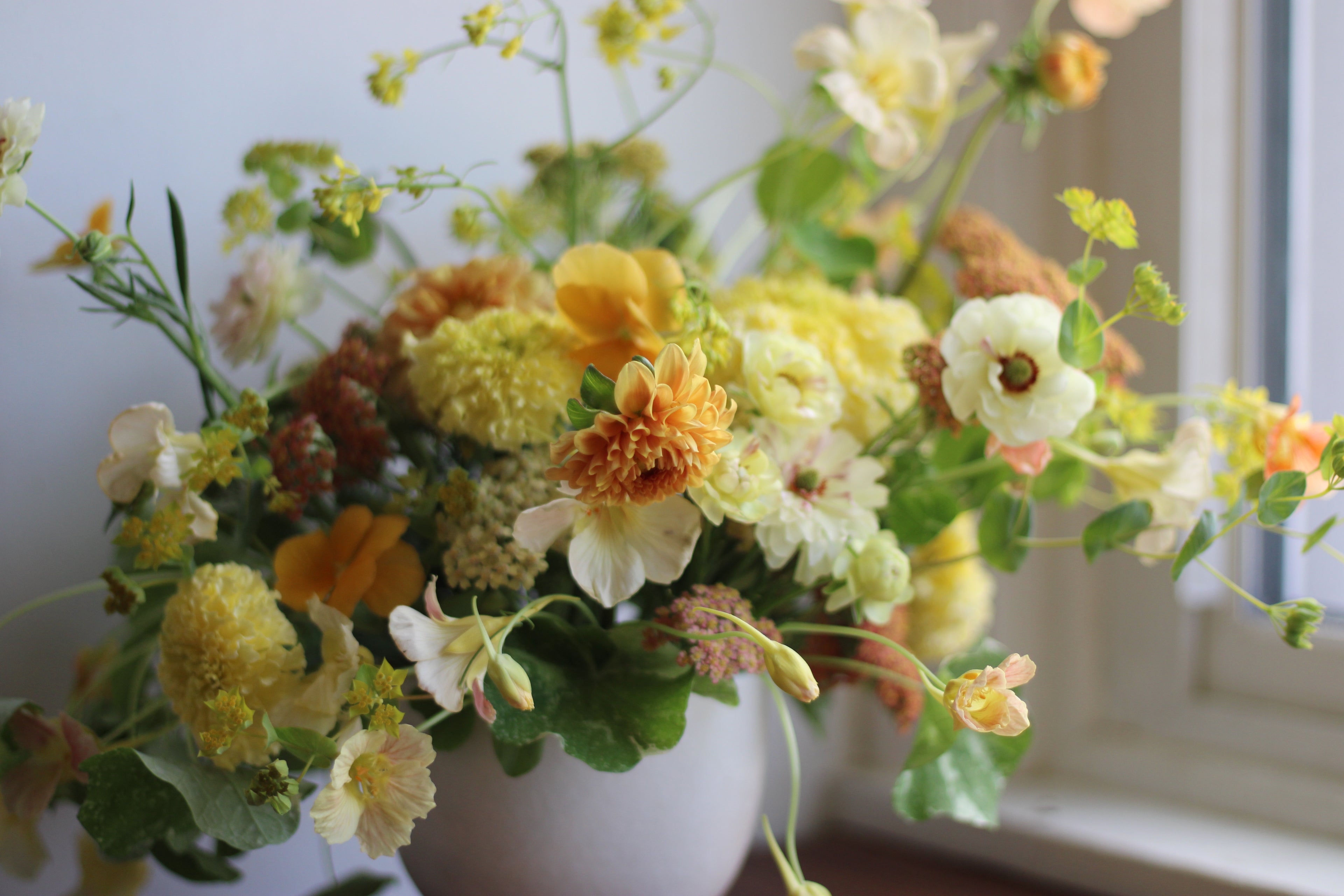 Seasonal bouquet by B's Flowers in Gasport, NY
